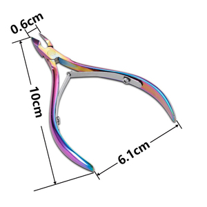 Cortaúñas de Acero Inoxidable de Alta Calidad para Manicura y Pedicura, con Cuchilla Curva Afilada, Apertura de Mandíbula Ancha y Diseño de Doble Resorte - Product Image 6