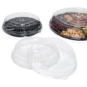 Round PET Disposable Dome Lids Platters & Trays Sold Separately - Product Image 1