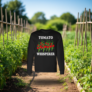 T-shirt à manches longues Tomato Whisperer, cadeau pour agriculteur de légumes et de jardinerie - Product Image 3
