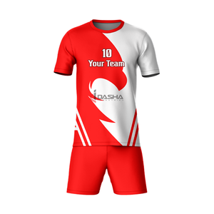 2024 uniformes de fútbol de poliéster de calidad superior para hombres al por mayor conjuntos de camisetas de fútbol con logotipo personalizado para equipos de adultos - Product Image 1