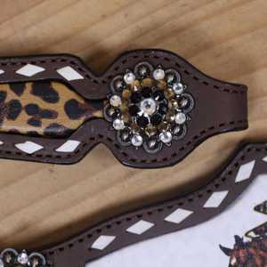 Western Horse Riding Saddle Tack Equestrian Set With Breastplate Headstall Harness Leather Saddle Manufacturer - Product Image 3