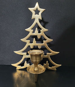 Portavelas de Aluminio para Árbol de Navidad con Acabado Plateado para Decoración Navideña en Hogares, Hoteles, Resorts y Restaurantes, Proveedor Indio - Product Image 3