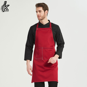 Delantal de cocina ajustable de gran oferta, LONA DE 3 bolsillos y tela de algodón personalizado con dos bolsillos, venta directa al por mayor - Product Image 5