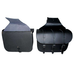 Sac de selle en cuir pur entièrement personnalisé OEM pochette à outils de moto sac de selle en cuir sac de selle personnalisé - Product Image 5