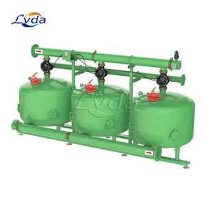 Good supplier irrigation water treatment multi media sand filter machine