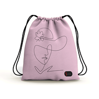 Usine directe cordon Sublimation cordon sac à dos sacs sac à cordes