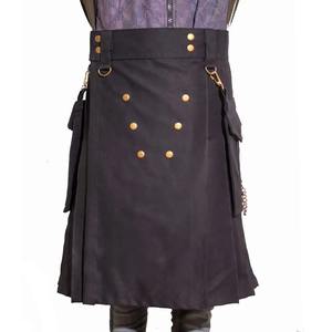 Kilt écossais élégant pour homme avec taille réglable Motif tartan authentique Parfait pour les occasions formelles et décontractées - Product Image 1