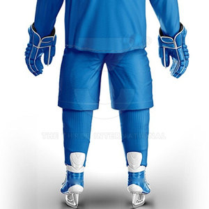 Uniforme de Hockey sobre Hielo Elegante y Transpirable de Alta Calidad, 100% Poliéster, para Hombre, Personalizable, Jersey, Pantalones, Número y Logotipo Personalizados - Product Image 6