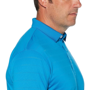 Golf de calidad de lujo para hombres para Polo Logo personalizado Poliéster Spandex Punto sólido Sublimación Impresión Camisetas de longitud corta - Product Image 3