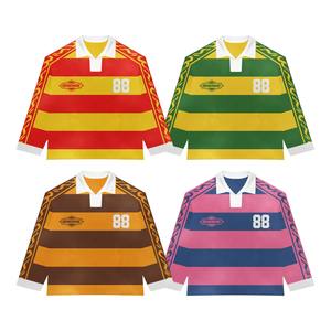 Chemise décontractée en flanelle à imprimé unique sur mesure pour hommes, col en tricot, confortable - Product Image 1