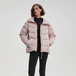 Tarifas baratas La mejor venta de chaquetas de invierno de cuerpo corto para mujer 2025 estilo personalizado de manga larga recortada chaqueta acolchada para mujer OEM - Product Image 5
