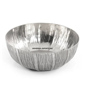 Tazón de Chocolate Decorativo de Metal con Acabado Plateado, Tazón para Dulces Decorativo, Tamaño Personalizado, Nuevo y Elegante Tazón de Chocolate de Lujo - Product Image 1