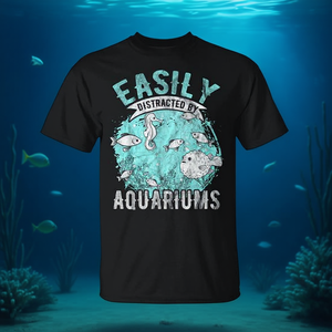 T-shirt Aquariste pour Homme et Femme - Pêcheur de Corail - Vêtements Promotionnels pour Aquarium - Product Image 3