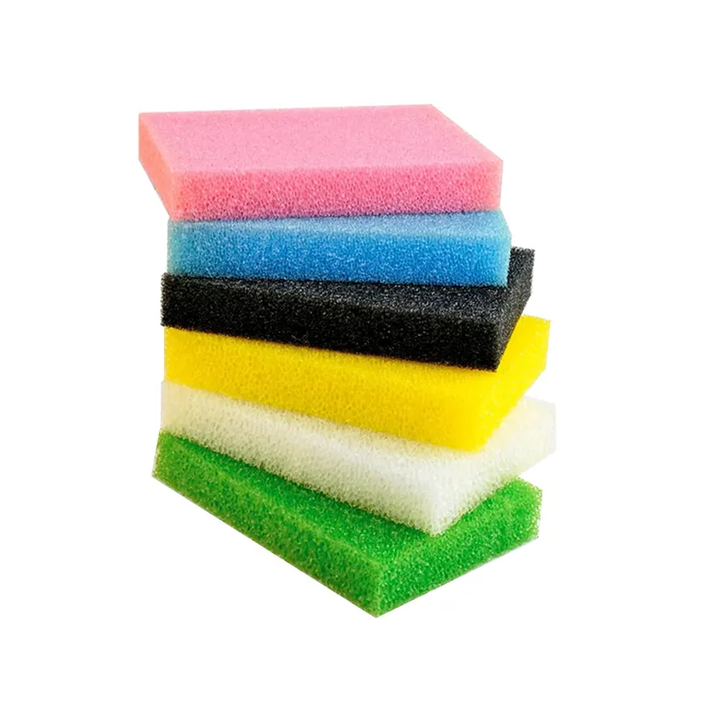 Color open hole high temperature resistant mechanical silicone foam back glue round foamed sheet polyethylene foam sheet