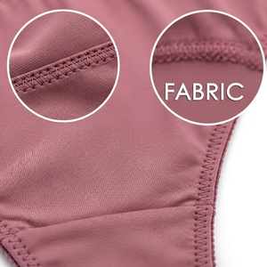 Braguitas de Control Transpirables Bordadas a Mano para Adultos, Tela de Poliéster, Suaves, Elásticas, Moldeadoras, Cómodas - Product Image 3