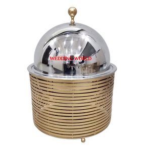 Nouvelle Collection : Chauffe-Plats Métallique Classique et Élégant, Fait Main, de Luxe, Meilleure Vente, Nouveau Réchaud Alimentaire en Métal - Product Image 4