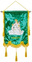 Tabliers maçonniques avec collet de 2 pouces, trois étoiles brodées dorées, ruban gros-grain, logo personnalisé en métal, couleur personnalisable, qualité supérieure