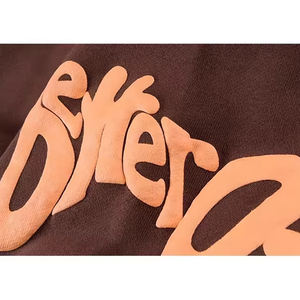 Survêtement à impression bouffante de jogging personnalisé très vendu Ensembles de survêtements à impression bouffante pour hommes Survêtements à impression bouffante - Product Image 4