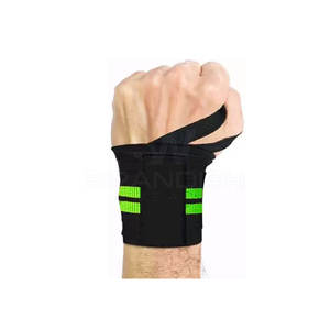 Muñequera de levantamiento de pesas ajustable con logotipo personalizado, muñequera de levantamiento de pesas de alta calidad de tendencia OEM - Product Image 2