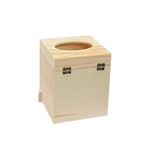 Distributeur de serviettes et de boîtes à mouchoirs en bois de noyer pour la cuisine à domicile - Product Image 6
