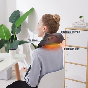 Productos <span class=keywords><strong>de</strong></span> masaje <span class=keywords><strong>de</strong></span> cuello eléctrico inteligente portátil para oficina, masajeador <span class=keywords><strong>de</strong></span> hombros y cuello Shiatsu para aliviar el <span class=keywords><strong>dolor</strong></span> - Product Image 3