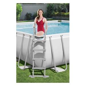 Pour piscine Bestway avec pompe filtrante (412x201x122cm) pour 3-4 personnes POWER STEEL Gris 56456 pour une expérience piscinale optimale - Product Image 5