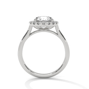 925 Silver Most Selling Pave Setting Round Cut Diamond <b>Ring</b> for Everyday Wear Office Use and Elegant Styling Gift For Her - Product Image 5