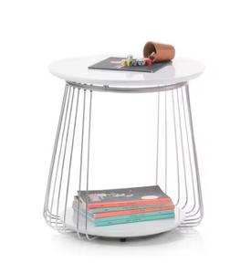 โต๊ะข้างโลหะโครงลวดที่ออกแบบอย่างมีเอกลักษณ์พร้อมตัวเลือกเฟอร์นิเจอร์ระดับพรีเมี่ยมน้ำหนักเบาและทนทาน - Product Image 6