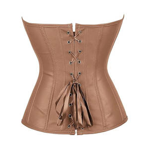 Dernier modèle de corset en cuir quantité minimale de commande bas modèle Service OEM Offre Spéciale Corset en cuir sans manches à prix abordable pour vente en ligne - Product Image 2