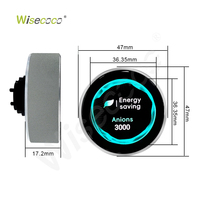 Écran tactile capacitif rond de 1,4 pouce avec bouton rotatif, résolution 466x466, module OLED, affichage intelligent HMI pour maison connectée