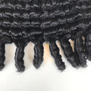 Fancy <b>Curly</b> Vietnamese Raw Hair <b>Extensions</b> Bone Straight Hair Vendors Vietnamese Cuticle Aligned - Product Image 3