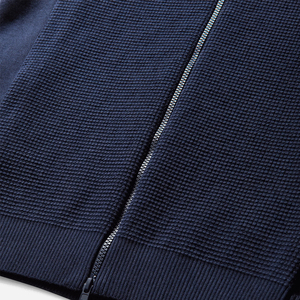 Sweat à capuche zippé respirant pour homme, personnalisé, collection hiver 2025, en polaire polyester à motif uni, avec logo imprimé numériquement, en sergé - Product Image 4