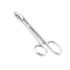 Outils chirurgicaux d'intervention d'urgence Lorenz Ciseaux à pansement incurvés en acier inoxydable émoussé/émoussé Réutilisable chirurgical de qualité hospitalière - Product Image 2