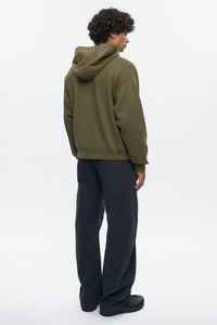 OEM nuevo diseño con capucha 100% algodón pulóver sólido logotipo personalizado bordado sudadera mujeres sudaderas con capucha logotipo personalizado - Product Image 6