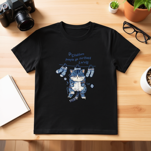 T-Shirt Unisex di Alta Qualità in Cotone 210 GSM, 100% Cotone, Stampa DTG, Vestibilità Oversize - Product Image 3