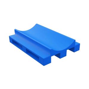 Palette en plastique rotomoulé de haute qualité avec entrée 4 directions pour le stockage industriel et le transport logistique au meilleur prix - Product Image 1