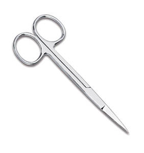 Hospitime Tijeras finas (puntiagudas) 10,5 cm Instrumentos de Cirugía General curvos Tijeras de IRIS Tijeras para cutículas - Product Image 5