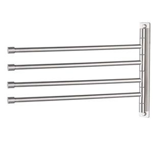 Porte-serviettes en métal noir de qualité supérieure avec finition mate ajoutant un rangement fonctionnel chic et un charme contemporain - Product Image 6