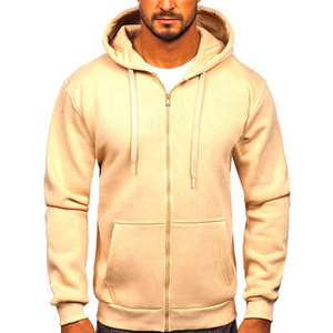Sudadera con capucha de gran tamaño de algodón orgánico pesado para hombre con estampado personalizado bordado ecológico de alta calidad 2025 - Product Image 2
