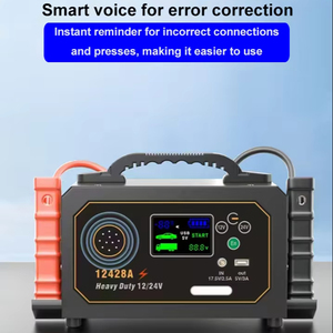 Pin di động tăng cường gói 12 V/ 24 V nhảy khởi động 12/24V nhảy khởi động pin tăng cường gói <span class=keywords><strong>6000</strong></span> một đỉnh cao hiện tại nhảy khởi động - Product Image 2