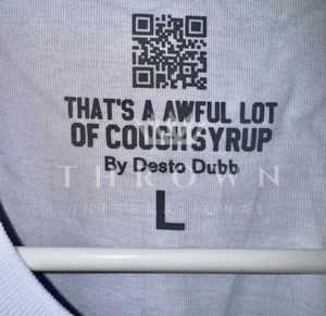 Camisetas Y2K para Hombre, Ropa Masculina, Camisetas Sexys, Streetwear de Alta Calidad, 100% Algodón, CAMISETA con la Frase 'THAT'S AWFUL LOT of COUGH SYRUP' - Product Image 5
