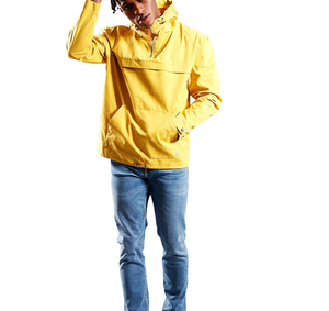 Chaqueta Cortavientos para Hombre con Capucha y Cremallera, Nueva Chaqueta Cortavientos Impermeable y Transpirable - Product Image 3