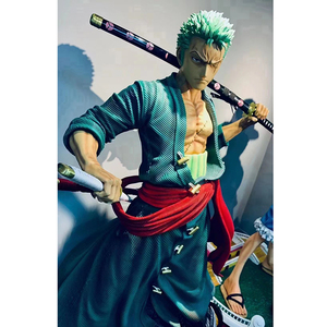 Vente chaude taille réelle une pièce Zoro <span class=keywords><strong>figurine</strong></span> avec épée Anime <span class=keywords><strong>Figurine</strong></span> <span class=keywords><strong>Roronoa</strong></span> Zoro résine Statue - Product Image 4
