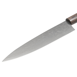 Top meilleur couteau de Chef de 8 pouces de haute qualité couteau damas à motif Laser en acier inoxydable à haute teneur en carbone avec manche en bois pour chef - Product Image 6