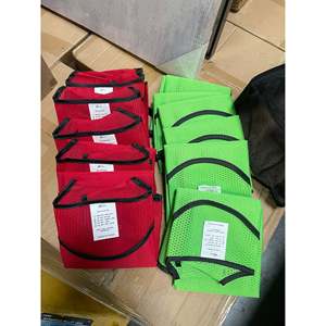 12 pezzi di calcio e basket squadra Pinnies Scrimmage gilet & soldi attrezzature per allenamento - Product Image 2