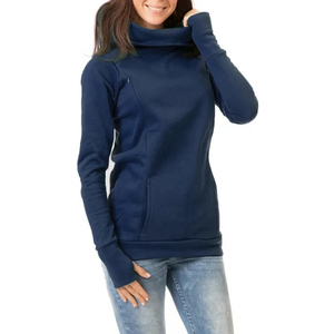 Automne et hiver sweat allaitement maternité manches longues à capuche allaitement à capuche femmes enceintes pull à capuche - Product Image 2