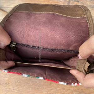 Suministro de fábrica, nuevo bolso de hombro con patrón Tribal de moda para mujer, bolso de diseñador de moda, bolsos cruzados de lujo de cuero genuino - Product Image 6