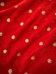 Tissu élégant en velours neuf, design 9000 butti, haute qualité, finition lisse, adapté aux vêtements ethniques, aux robes de soirée et aux vêtements haut de gamme - Product Image 5