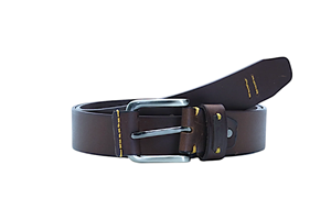 Cinturón de cuero genuino personalizado de fábrica sin agujero y tornillo Chicago de clavo de perno de cuero para bolso de cinturón al mejor precio - Product Image 4