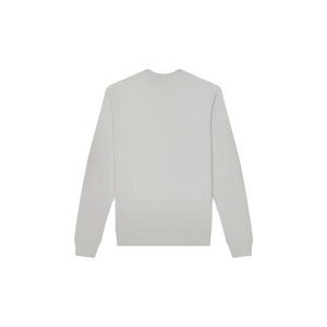 Sudaderas de punto de cuello redondo antiarrugas de forro polar de 100% gramos de algodón 450 en blanco con estampado de logotipo frontal personalizado al por mayor para hombre - Product Image 6